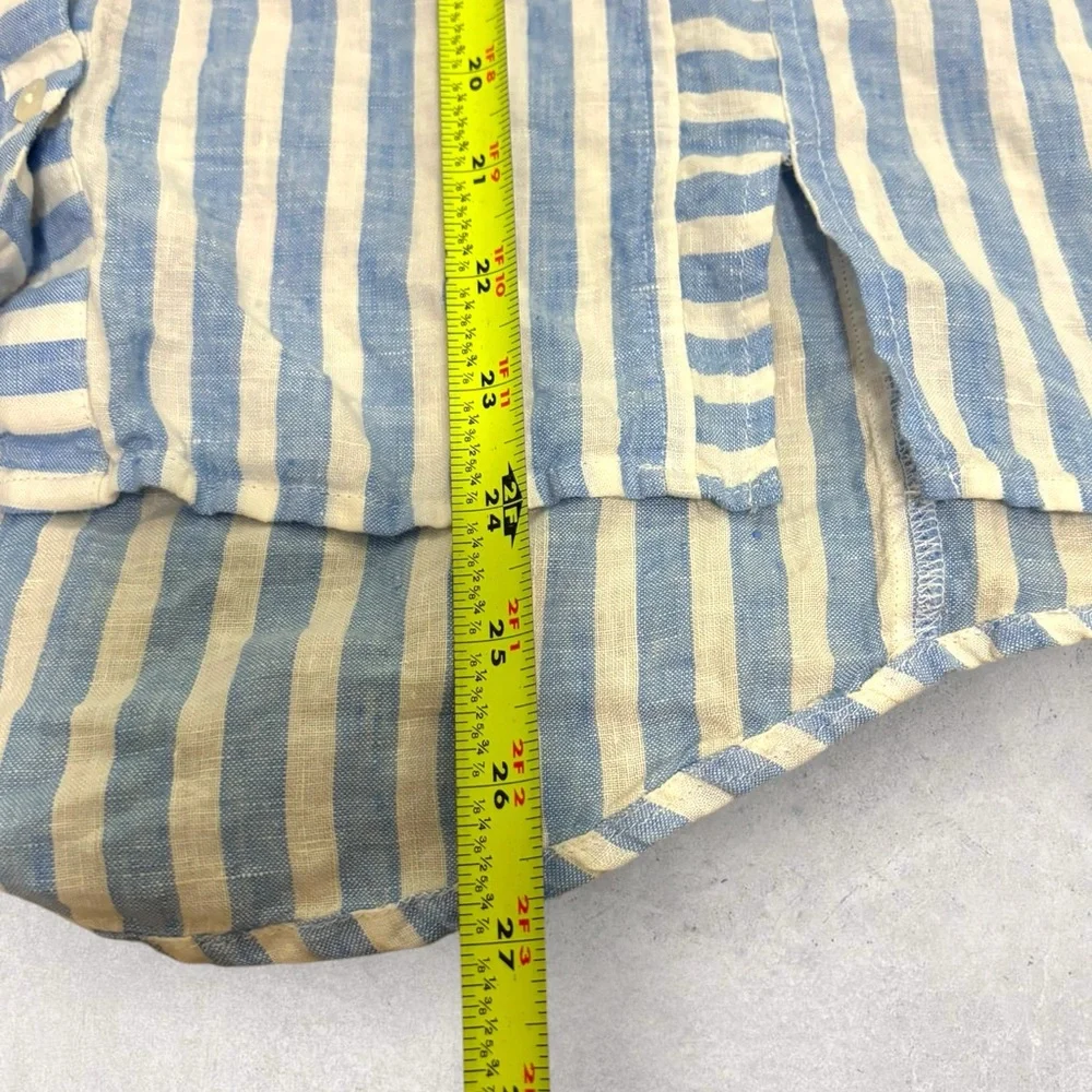 Vineyard vines 100% linen st Barths button down top - Picture 6 of 6